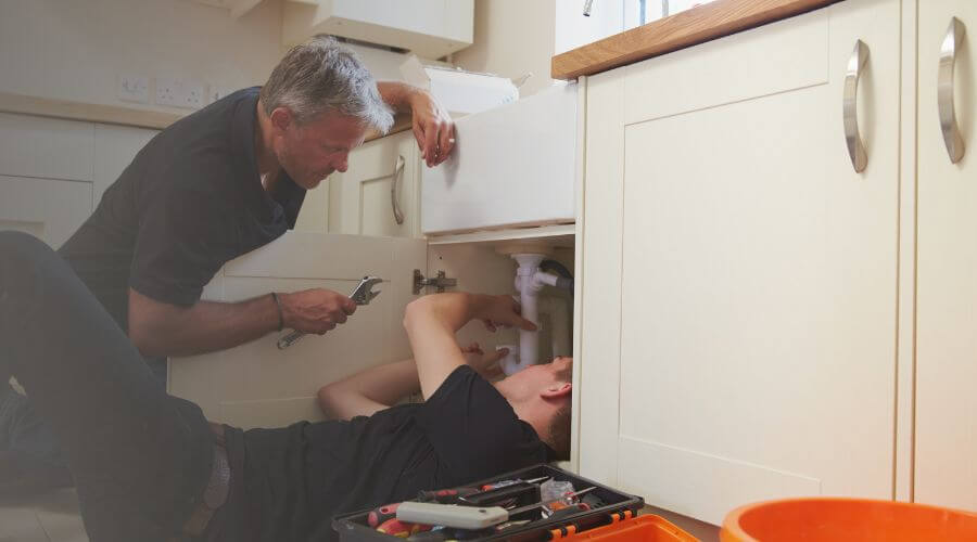 Professional burst pipe repair services in Devon, PA
